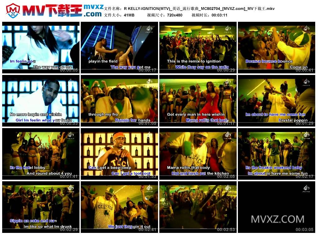 R KELLY-IGNITION(MTV)_英语_流行歌曲_MC802704